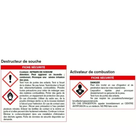 Kit destructeur de souche Decamp'Radical - CR1/117