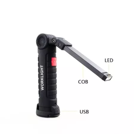 Baladeuse COB LED rechargeable et magnétique - IX0100344