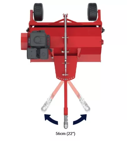 Broyeur à moteur pour QUAD, Rider ATV 132cm / couteaux Honda GX390