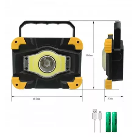 Projecteur LED rechargeable multifonctions - IX0100348