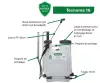 Pulvérisateurs 16L Herbicide / Fongicide / Insectifuge 