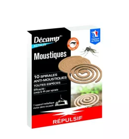 Lot de 10 spirales anti-moustiques - CR1/26