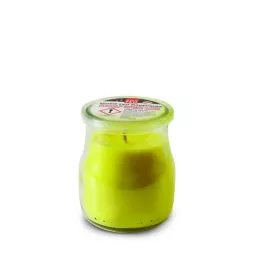 Bougie anti-moustiques STAR FEU pot en verre petit modèle - CR1/223010